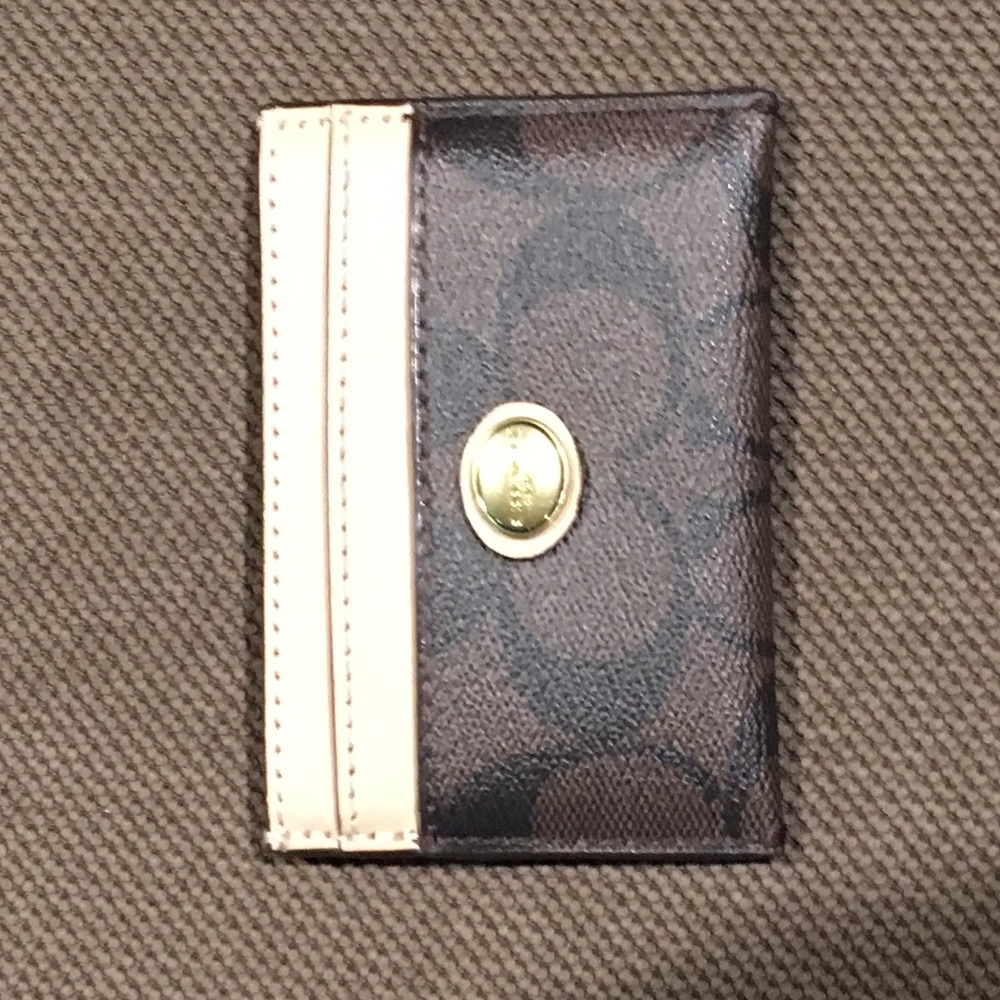 Coach small card holder!